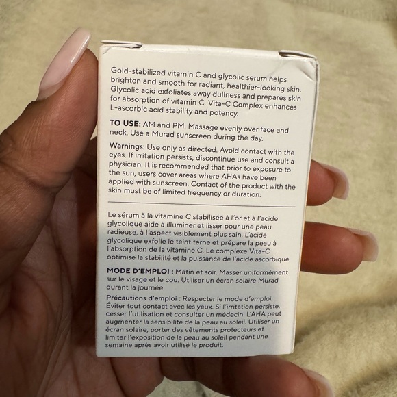 Murad Vita-C Glycolic Brightening Serum - Orange - Picture 2 of 2